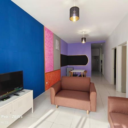 Sky Purple @Ch Apartment Tanah Rata Bagian luar foto