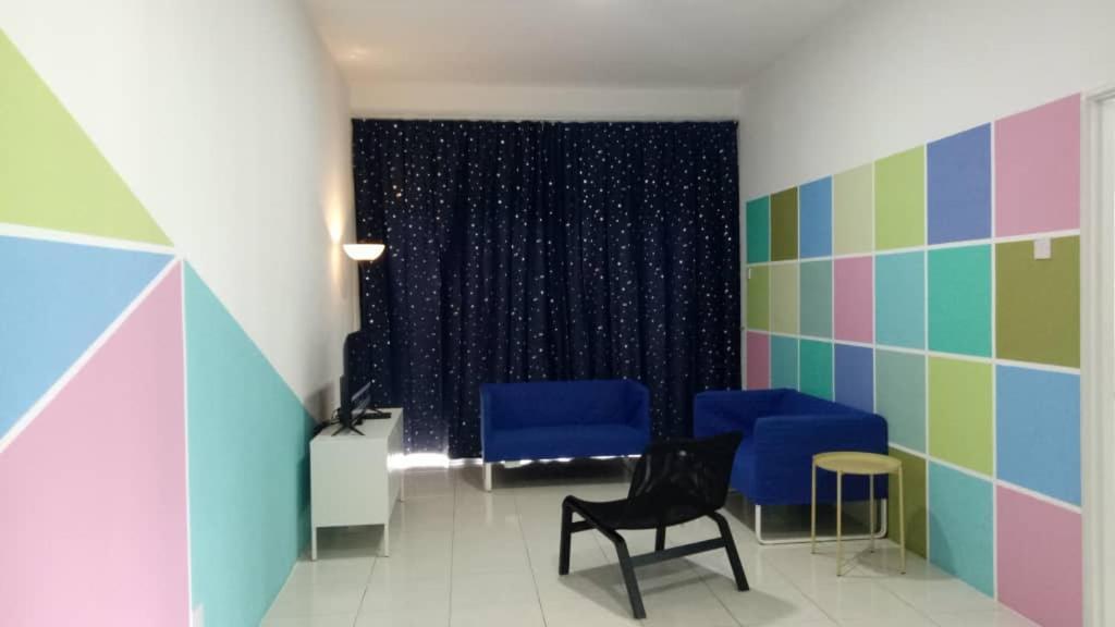 Sky Purple @Ch Apartment Tanah Rata Bagian luar foto
