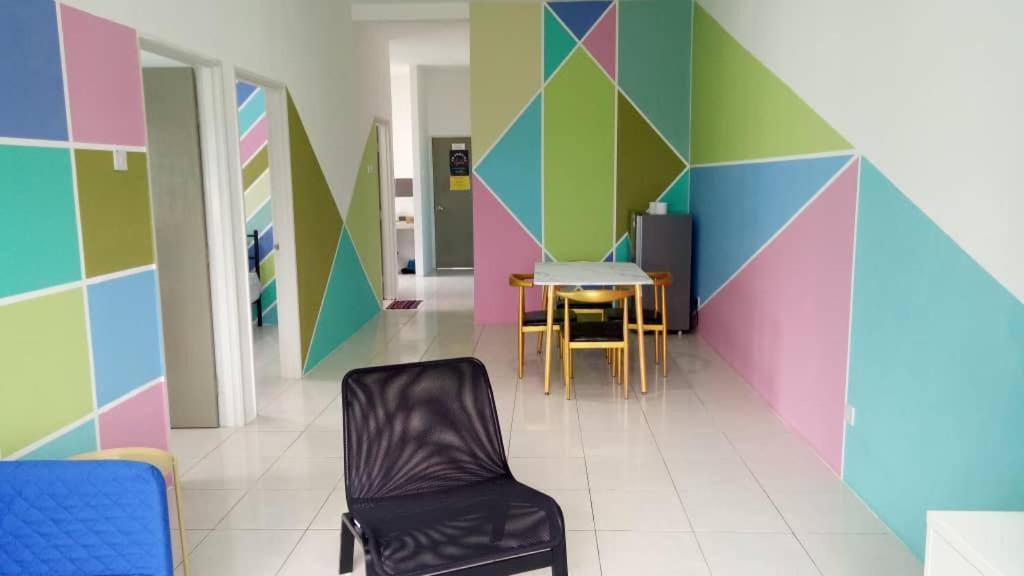 Sky Purple @Ch Apartment Tanah Rata Bagian luar foto