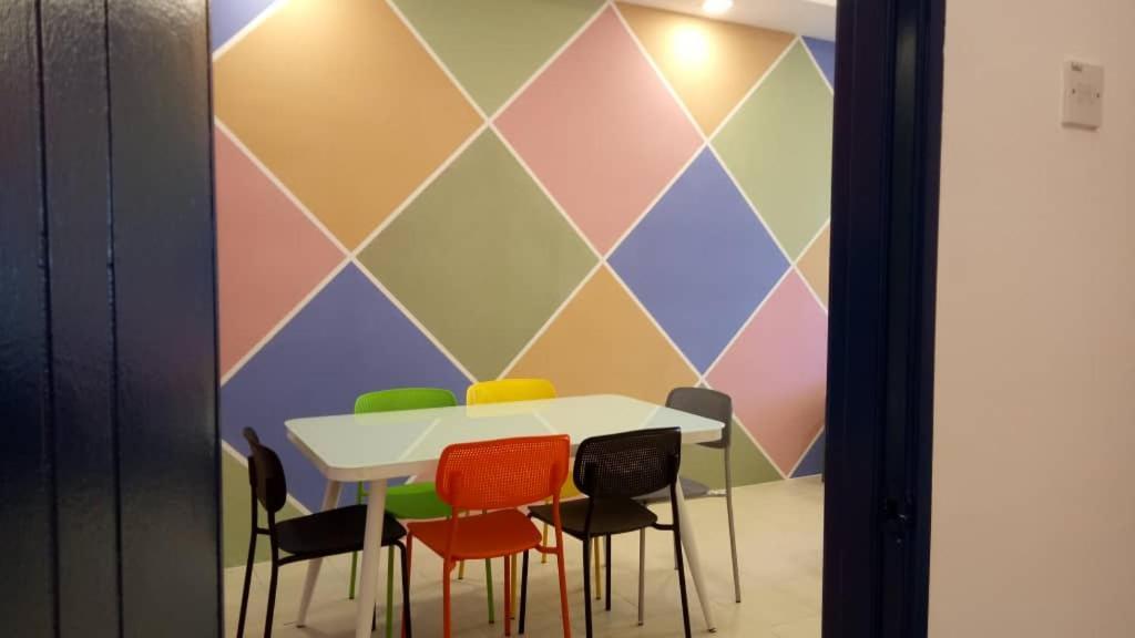 Sky Purple @Ch Apartment Tanah Rata Bagian luar foto