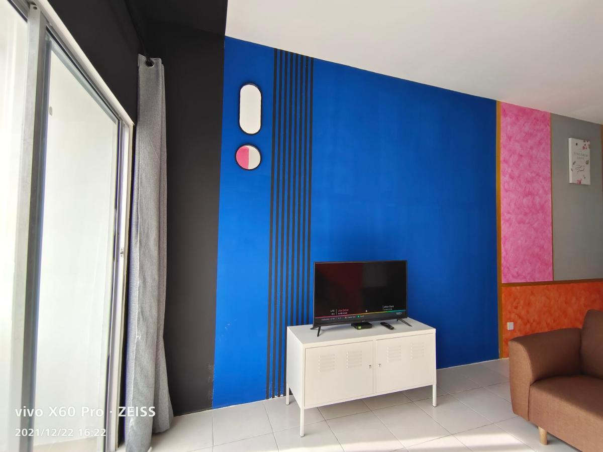 Sky Purple @Ch Apartment Tanah Rata Bagian luar foto