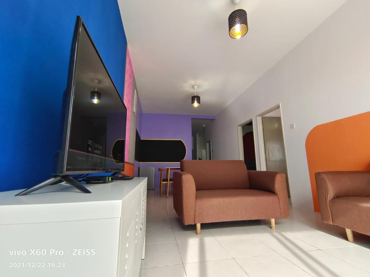 Sky Purple @Ch Apartment Tanah Rata Bagian luar foto