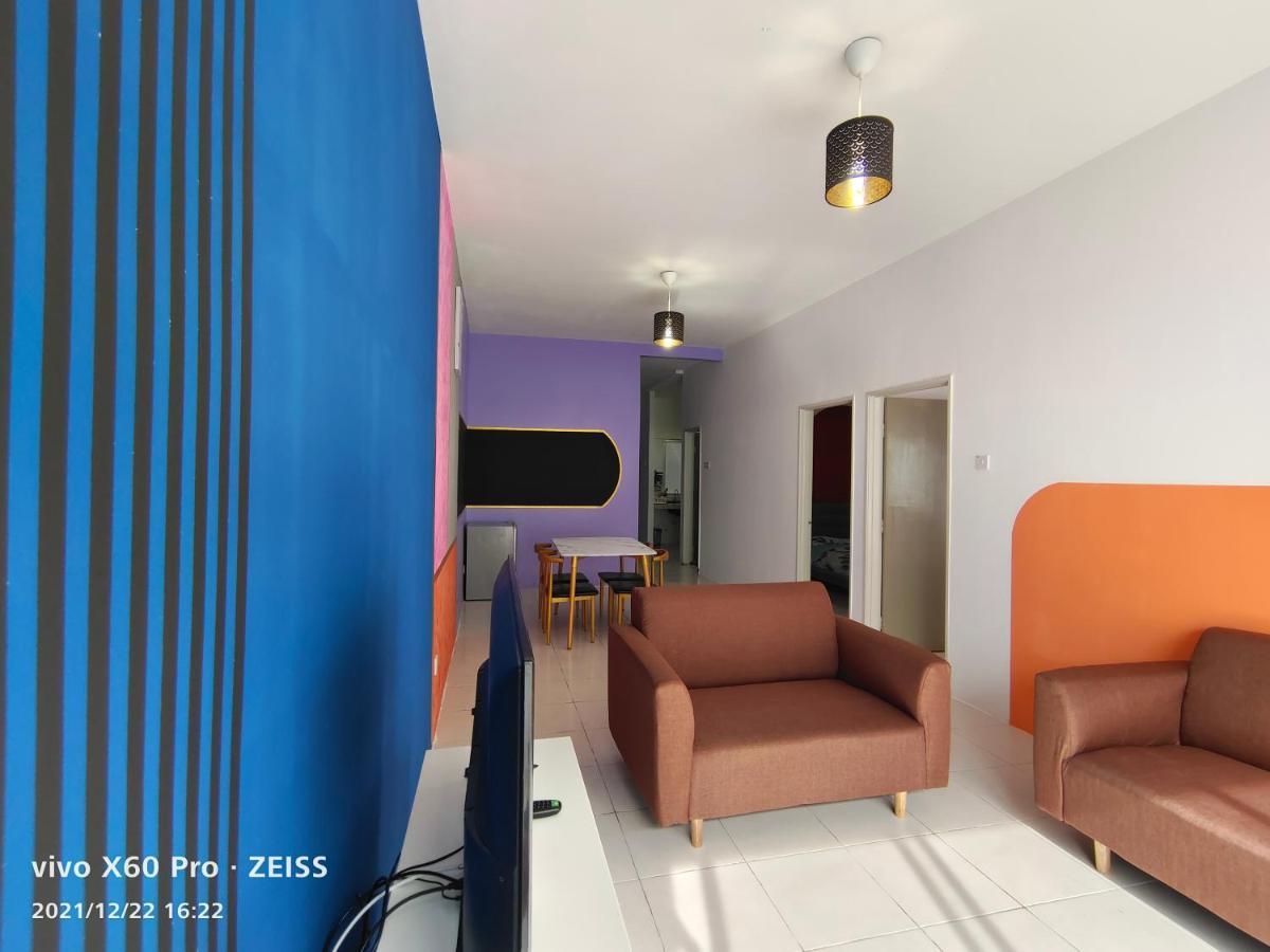 Sky Purple @Ch Apartment Tanah Rata Bagian luar foto