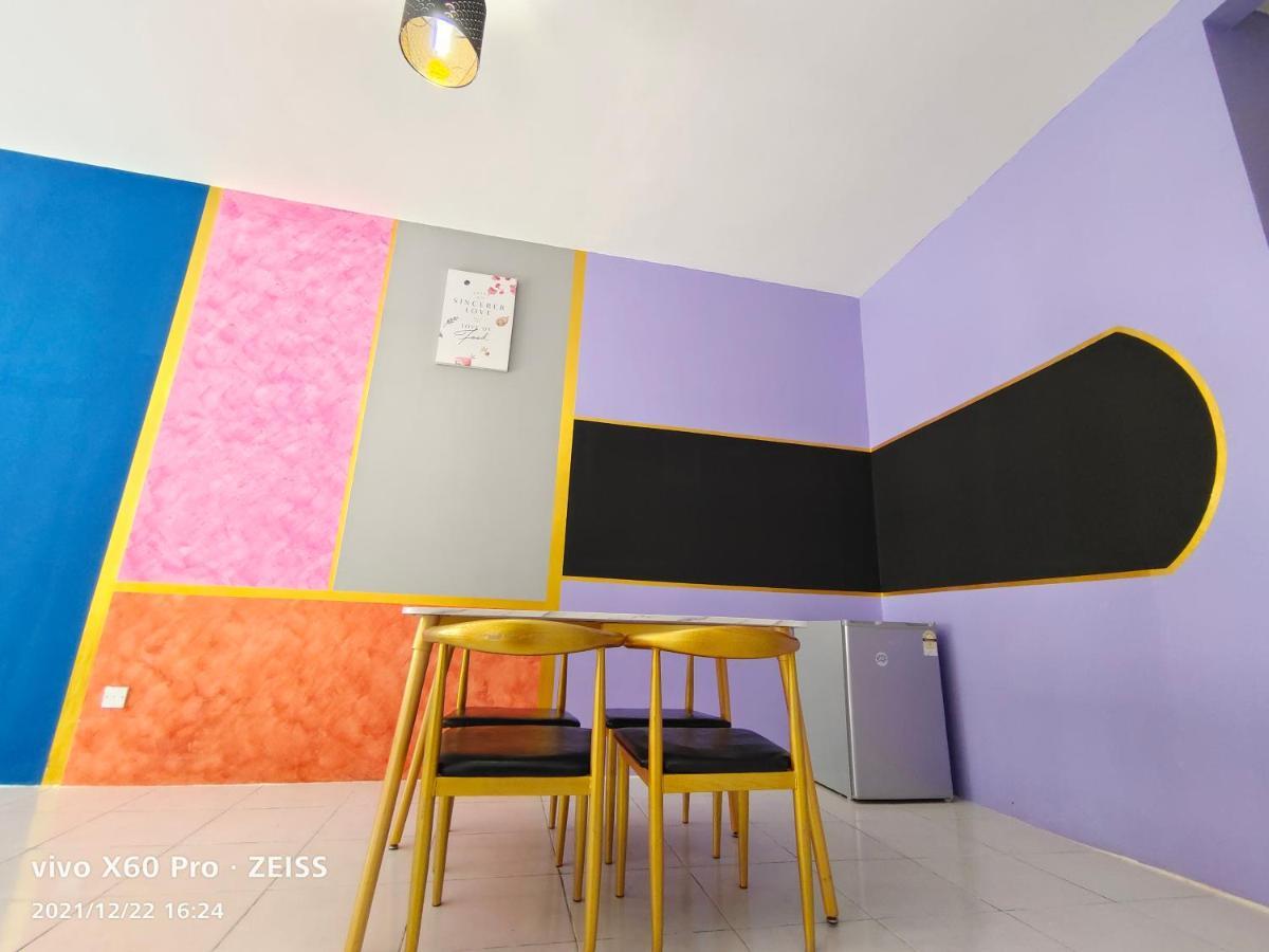Sky Purple @Ch Apartment Tanah Rata Bagian luar foto