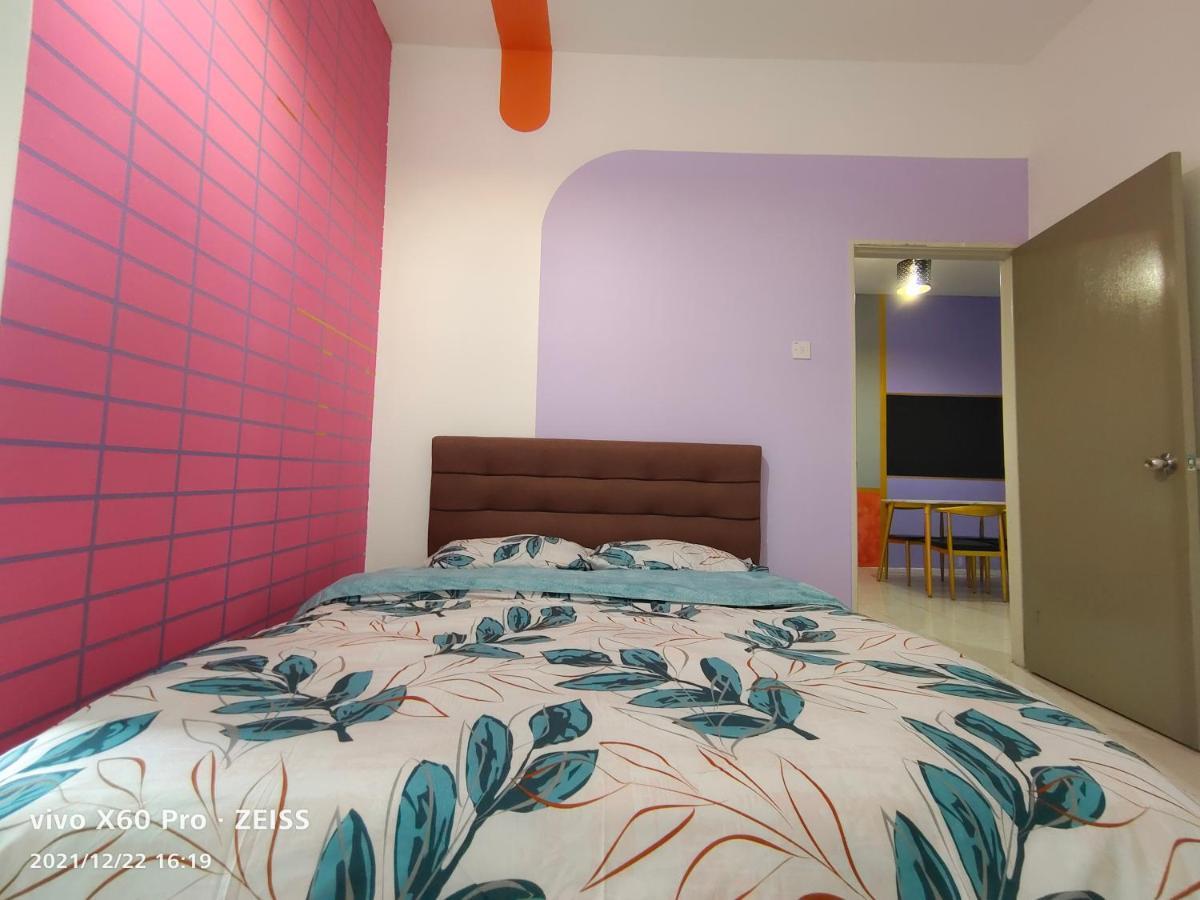 Sky Purple @Ch Apartment Tanah Rata Bagian luar foto