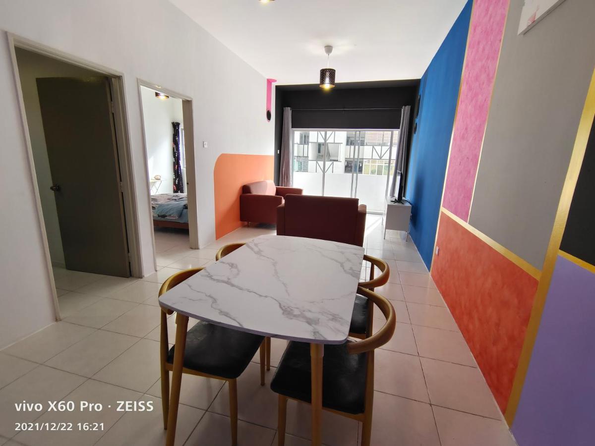 Sky Purple @Ch Apartment Tanah Rata Bagian luar foto