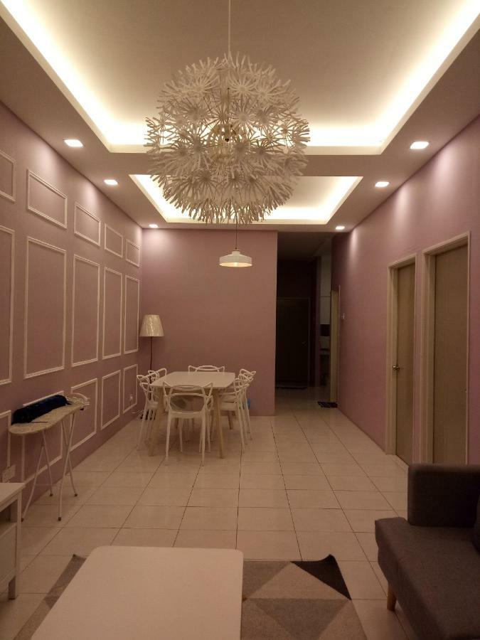Sky Purple @Ch Apartment Tanah Rata Bagian luar foto