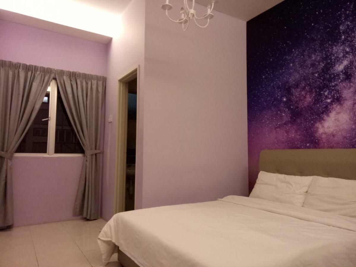 Sky Purple @Ch Apartment Tanah Rata Bagian luar foto
