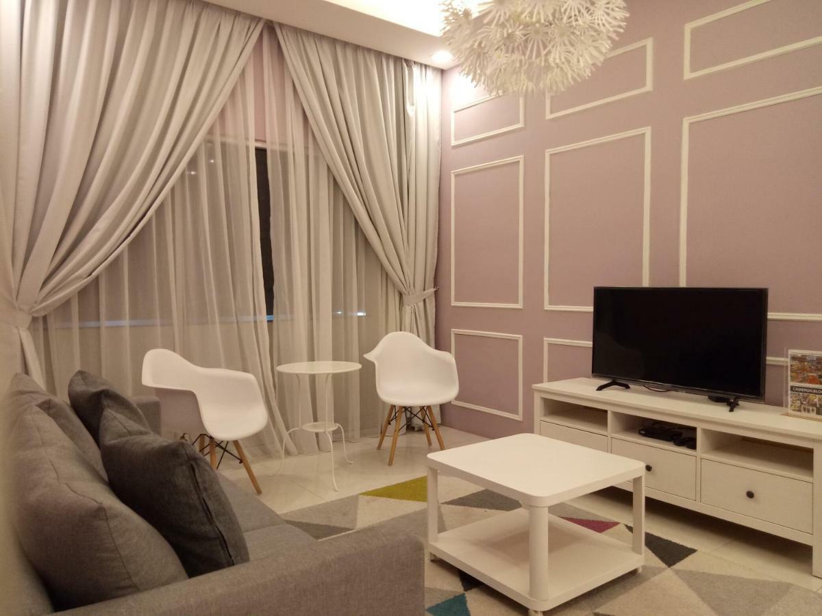Sky Purple @Ch Apartment Tanah Rata Bagian luar foto